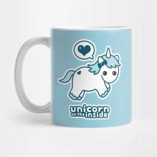 Unicorn on the Inside Mug